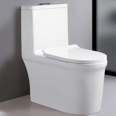 China Modern Double-Flow Wholesale Price Siphonic Toilet One Piece Bidet For Toilet Bathroom for sale