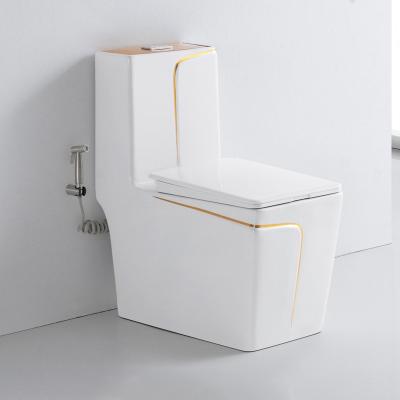 China New Design Chaozhou Double-flow Price Bathroom Toilet Bidet Ceramic Pots Squares One Piece Cheap Modern Wholesale High Level Washdown Wholesale for sale