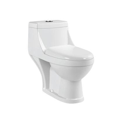 China Modern Sanitary Belt Sanitary One-Piece Bathroom Commode Double-flow Ware Ceramic Toilet For Sale for sale