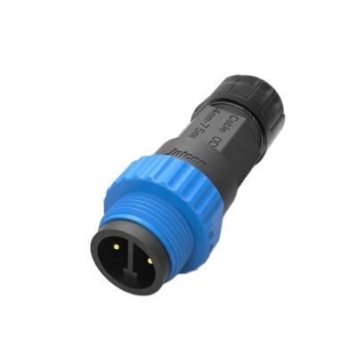 China Automotive waterproof extension cord connectors 3 pin led lighting waterproof connector for sale