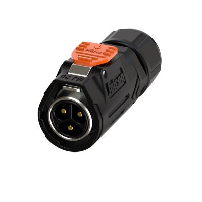 China Automotive MJ20 3pin 20A 300V quick lock new design electric bike waterproof connector for sale