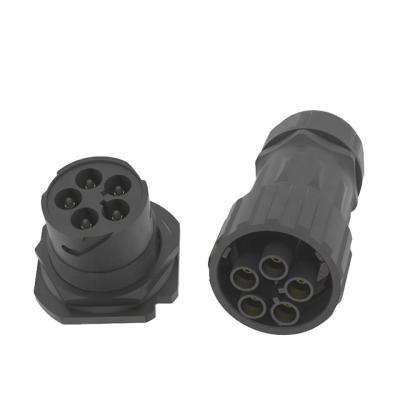 China Automotive ip68 quick connect 2 pin female male power cord connector 3 pin male female connector for sale