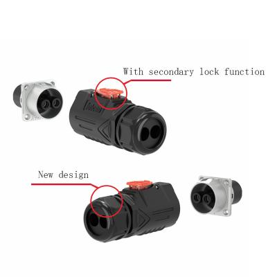 China Automotive 4 pin 80A pin pole automotive connector waterproof with secondary lock function for sale