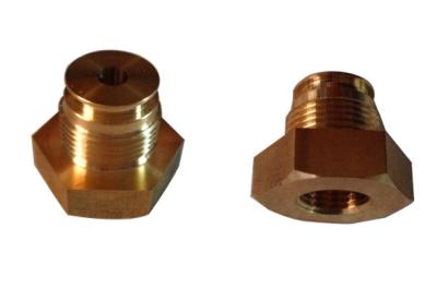 China ROHS Brushing Finish 0.003mm CNC Copper Parts for sale