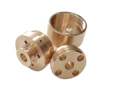 China OEM ODM CNC Machining 0.002mm Copper Machined Parts for sale