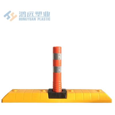 China Road Equipments 2017 New Items Road Safety Products Salvage Road Splitter Extendable Lane Divider With Warning Post for sale