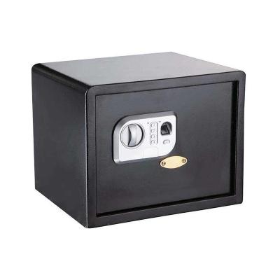 China New Design Fingerprint Home Safe Lock Box Portable Security Hotel Digital Security Box for sale