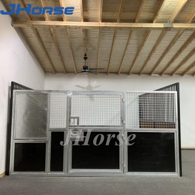 China 2.25m Height Metal Horse Stable Panel for Customized Outdoor Horse Equipment Doors Stalls for sale