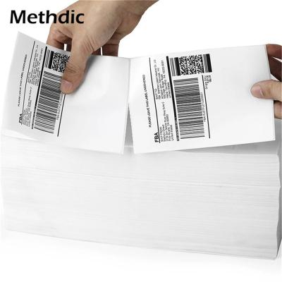 China Direct Barcode Thermal Labels 4x6 Shipping Label Permanent Adhesive Paper Sticker for sale