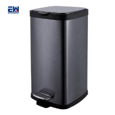 China Supplier 2020 new hot sale smart sustainable design stylish household trash can foot pedal elegant recycle waste bin for sale