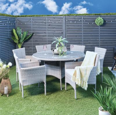 China Eco-freindly Rattan Garden Sofa Dining Set Outdoor Furniture Hot Selling Royal Table And Chairs for sale