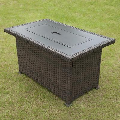 China Modern Hot Selling Outdoor Rattan Fire Pit With Good Price for sale