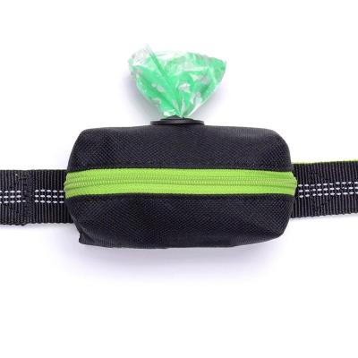 China Sustainable Custom Unique Design Black Custom Dog Poop Dispenser With Waste Bag for sale