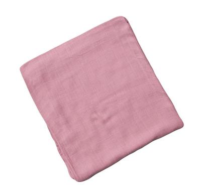 China Hot Selling Wholesale Anti-Static Newborn Baby Wrap Set Cotton Bamboo Soft Organic Non-Toxic Muslin Wrap for sale