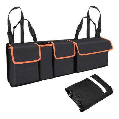 China New Style Car Travel Child Back Seat Fancy Durable Waterproof Trunk Bag Storage Hanging Bag for sale