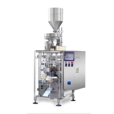 China Sides Sealer Factory Full Automatic Supply High Speed ​​100 Bags / Min Granular Material Snack Bag Four Side Sealing Packaging Machine for sale