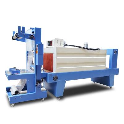 China Semi Automatic 12/24bottles Food PE Film Shrink Packing Machine Bottle Shrink Packing Machine for sale