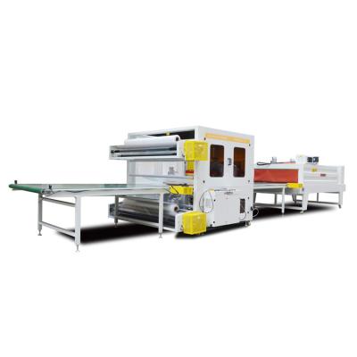 China Food Customized Door Panel Shrink Packing Machine Big Point Two Sides Sealing Shrink Packing Machine for sale