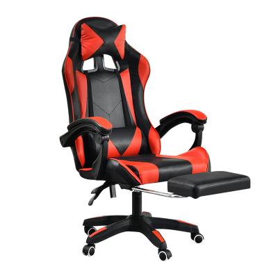 China Slipcovered Cheap Gaming Chair Multi-color Optional Gaming Chair With Roller Adjustable Backrest for sale