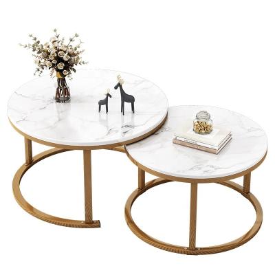 China Convertible New Cheap Smart Round Marble Tea Desk Set Living Room Furniture Wooden Top Square Luxury Wood Coffee Table With Metal Frame for sale