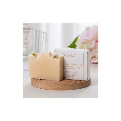 China Cleaning Best Selling Chinese Brand YAKMA Natural Skincare Organic Ingredients Snow Lotus Soap For Wholesale for sale