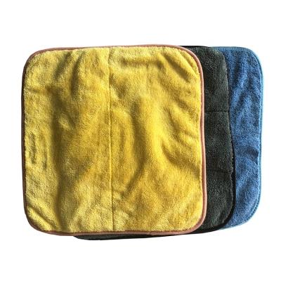 China Durable Microfiber Cloth Factory Supply Coral Fleece Cleaning Microfiber Car Wash Towel for sale