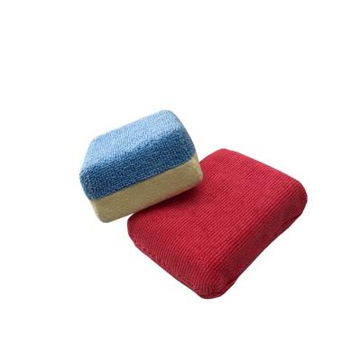 China Sustainable Hot Selling Anti-Mildew Durable Microfiber Kitchen Cleaning Sponge Pads for sale