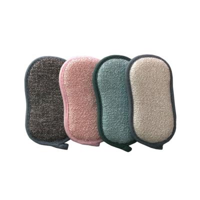 China Sustainable High Quality Large Water Absorbent Microfiber Kitchen Sponge Pads for sale