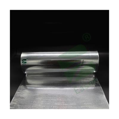 China Heat Insulation Preservation Aluminum Foil Double Side Woven Fabric Thermal PE Woven Aluminum Foil Insulation Material Non for sale