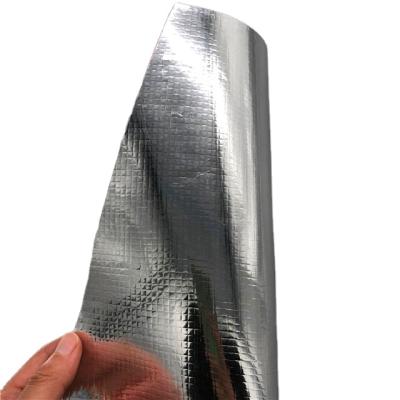 China Contemporary Film Composite Double Sided Aluminum Film Coated Woven Fabric for sale