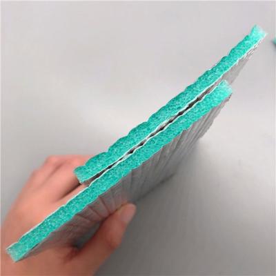 China Contemporary Green Foam Insulation Roll / Roof Insulation / Silver Foam Insulation Aluminum Faced Foam Insulation for sale