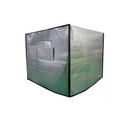 China -40- 100 â „ ƒ Moisture Barrier Aluminum Foil Pallet Cover Insulated Pallet Covers Thermal Pallet Cover for sale