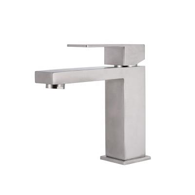 China Bathroom Modern Single Handle Water Saving Lavatory Sink Faucet For Bathroom for sale