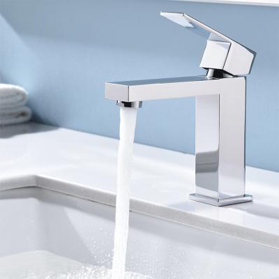 China Metered Faucets cUPC UPC Sanitary Ware Chrome Hole Handle Bathroom Basin Sink Water Body Faucet Outdoor Single Tap Taps Mixer for sale