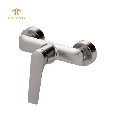 China Without Slide Bar Caliber Factory Brass High Quality Hot And Cold Water Shower Wall Mounted Faucet With Great Price for sale