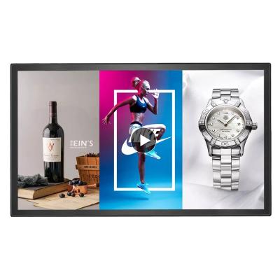 China Indoor Cheapest Digital Wall Mounted Screen Advertising Lcd Touch Screen Advertising Display for sale