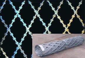 China Crossed Razor Wire for sale