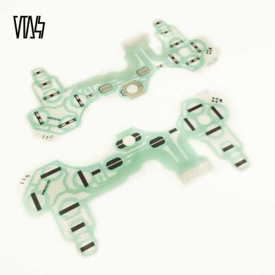 China Button Plastic Ribbon Film Circuit Conductive Film For Playstation PS3 Wireless Controller Keypad Flex Cable for sale