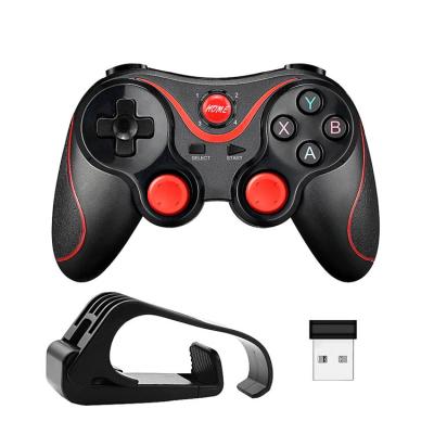 China Hotsale ABS plastic wireless gamepad for PC iphone mobile phone gamepad phone bracket design for IOS android joysticker wholesale for sale