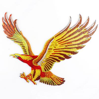 China Vivid diamond painting eagle 3d 5d amazon eagle dotz diamond painting canvas wall decor for sale