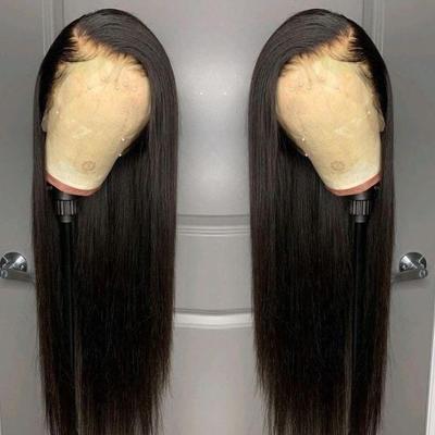 China Cheap Wholesale Straight Full Lace Wigs Human Hair Cuticle Aligned Human Hair Brazilian Virgin Hair Natural Hairline for sale