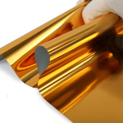 China Washable Tpu Foil Metal Film Eco-fridendly Lettering Film Rainbow Hot Stamping Silver Metallic Foil For Textile Clothing for sale