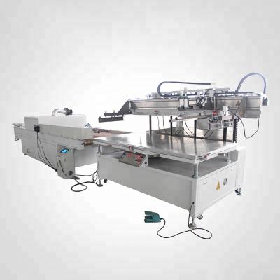 China Retail Semi Automatic UV Sticker / Decal Paper Spot Silk Screen Printing Machine Prices for sale