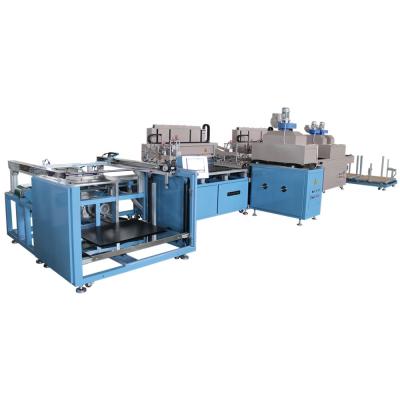 China Retail Automatic Two Color Silk Screen Printing Machine Manufacturer for sale