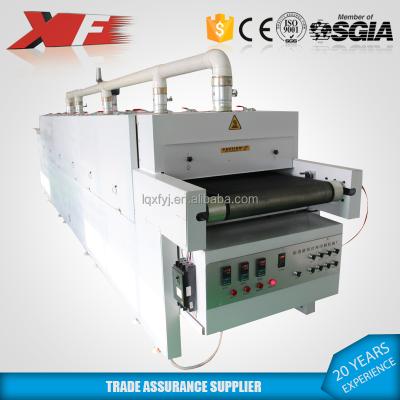 China small infrared conveyor belt vacuum dryer for sale printing/screen conveyor dryer/tunnel dryer XF-15100 for sale