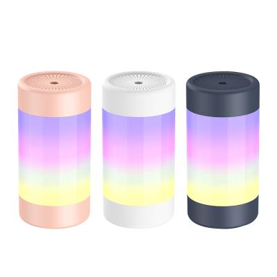 China Kinscoter 300ML USB Car Lights Colorful Ultrasonic Cool Mist Humidifiers Portable Home Air Humidifier for sale