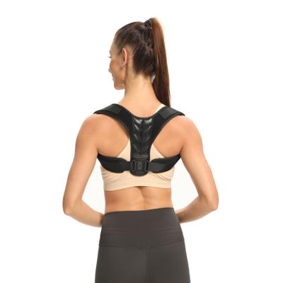 China Breathable.posture Corrector Adjustable Clavicle Posture Corrector Men Women Upper Back Brace Shoulder Lumbar Support Belt Corset R0986-1 for sale