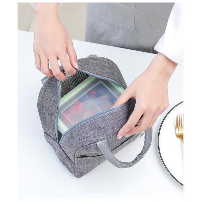 China Waterproof Custom Logo Aluminum Foil Women Kids Heat Insulation Lunch Bag for sale