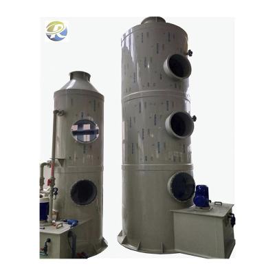 China Chemical Industry High Efficient Industrial PVC Friction Tower For Acid Mist Purification for sale