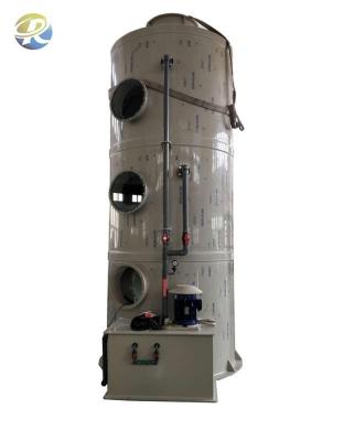 China Paint Spray Room / Tower Industrial Waste Waste Gas Purification Column for sale